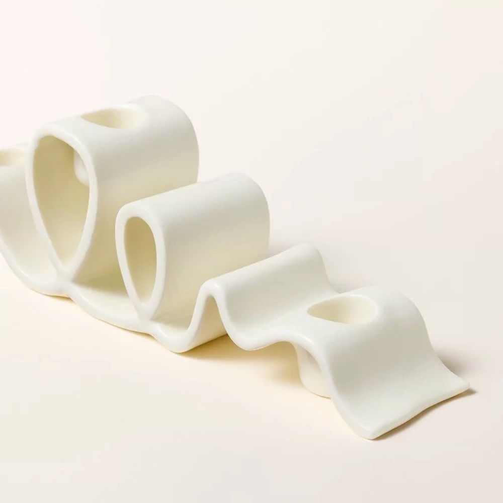 ♠️ Ceramic Candelabra Cream - kate spade new york x Target - Picture 3 of 3